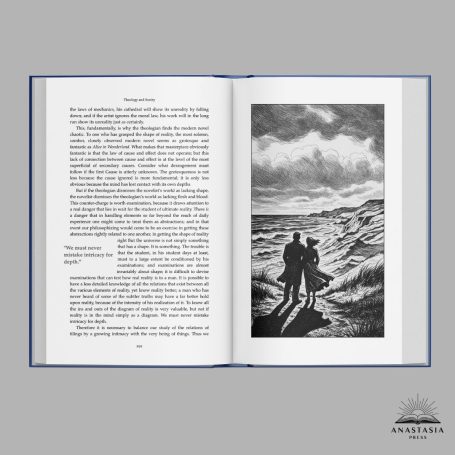 The book open at an illustration